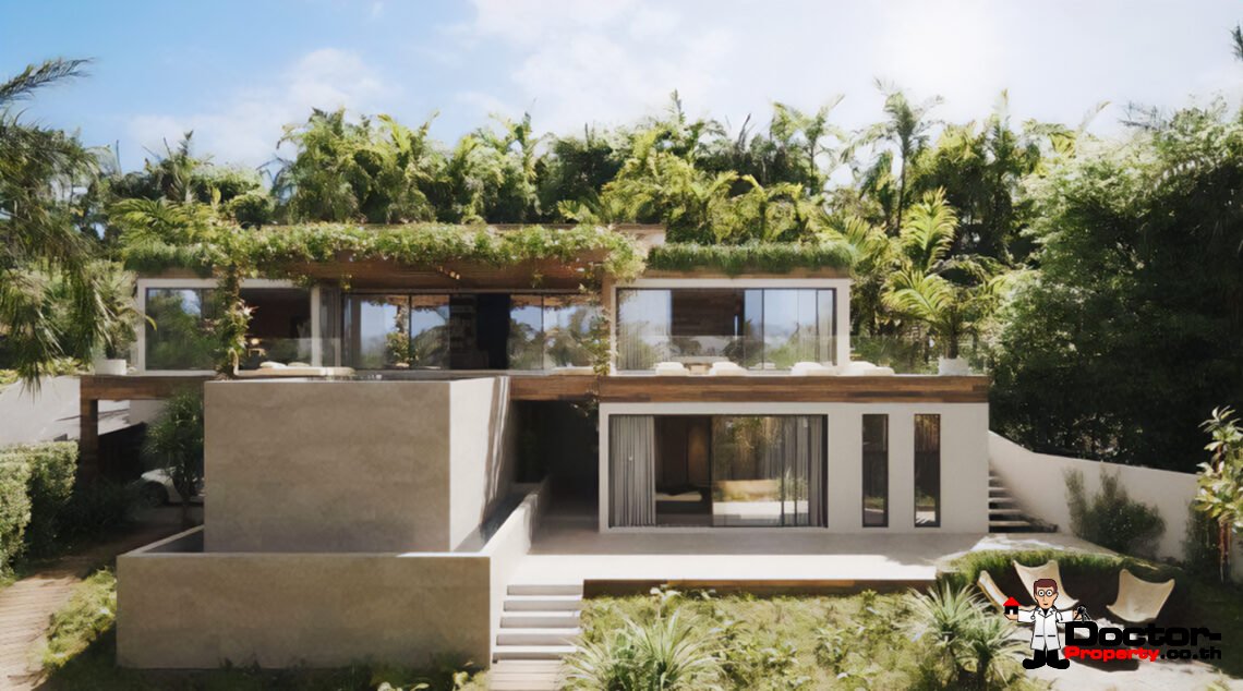 Modern 3 Bedroom Pool Villa in Bang Por, Koh Samui – For Sale